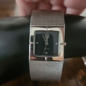 Paolo Gucci vintage Mesh Adjustable Bracelet Watch